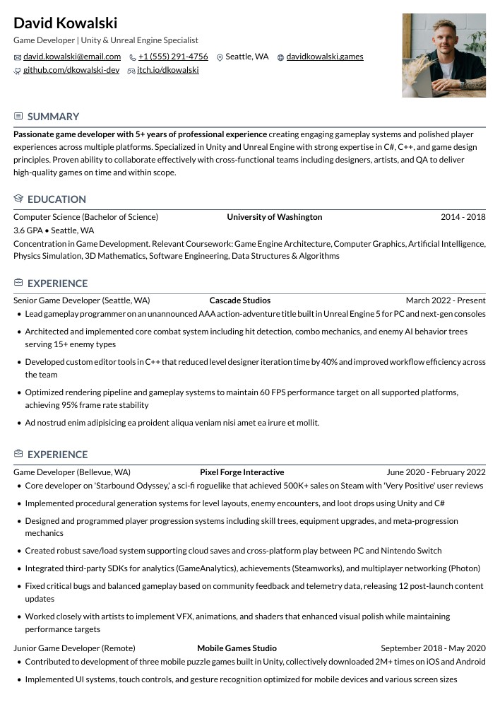 Meowth resume template