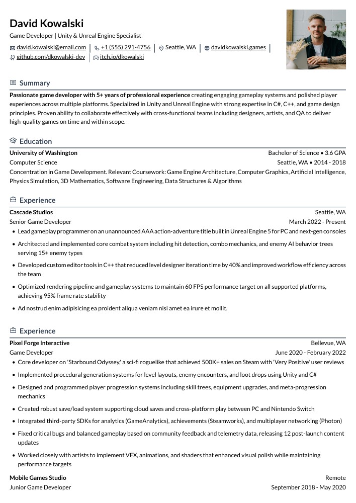 Rhyhorn resume template